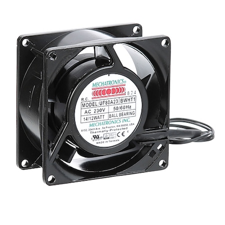 Alto-Shaam Fan, Box, 3", 230V , Thermal Protect FA-34524